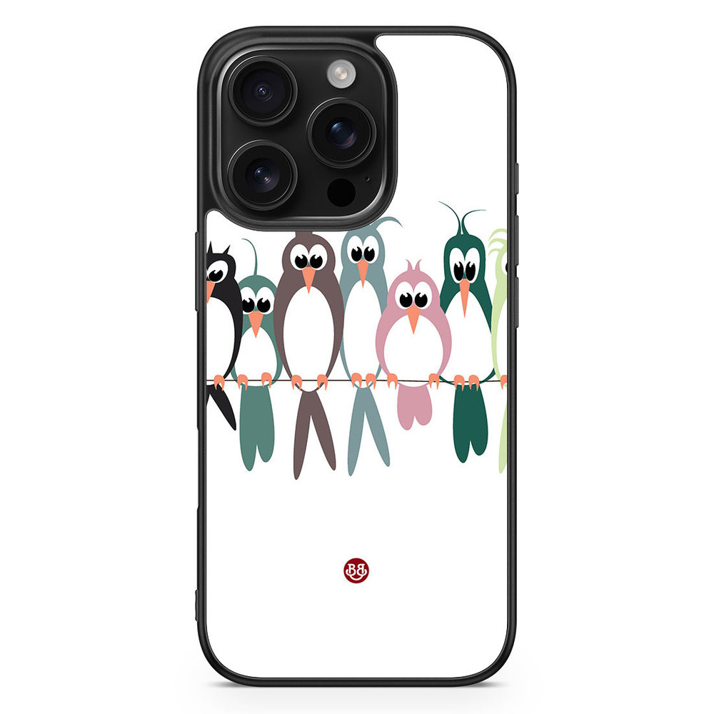 iPhone 16 Pro Case - Birds on a string