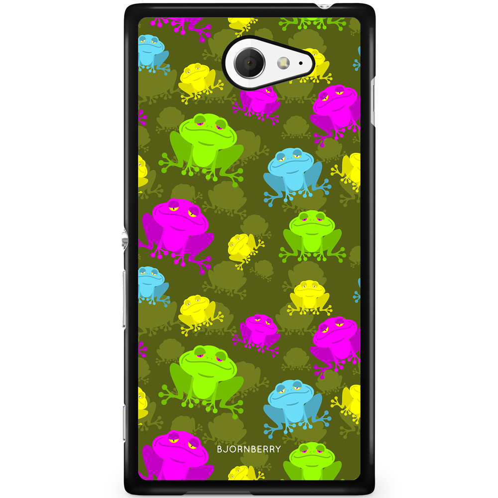 Sony Xperia M2 Aqua Case - Frogs