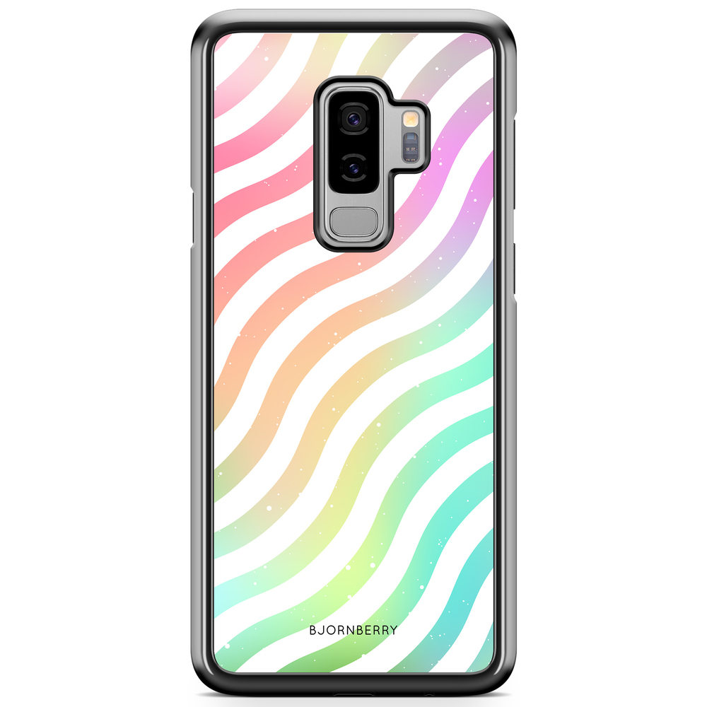 Samsung Galaxy S9 Plus Case - Wavy Rainbow