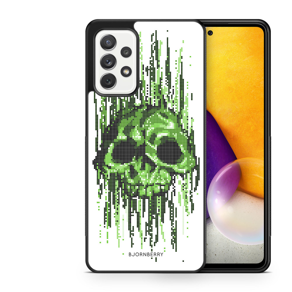 Samsung Galaxy A52/A52s 5G Case - Data Virus Skull