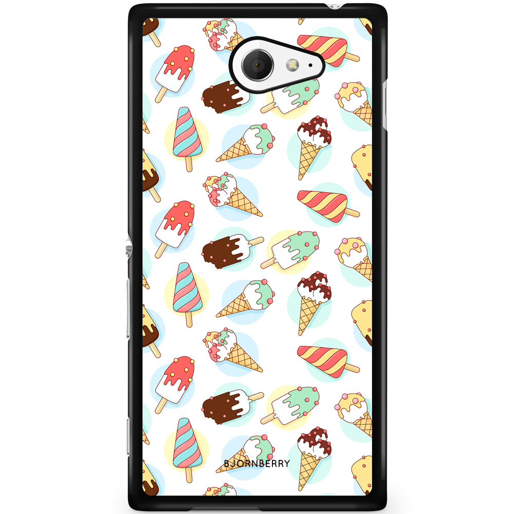 Sony Xperia M2 Aqua Case - Ice Cream