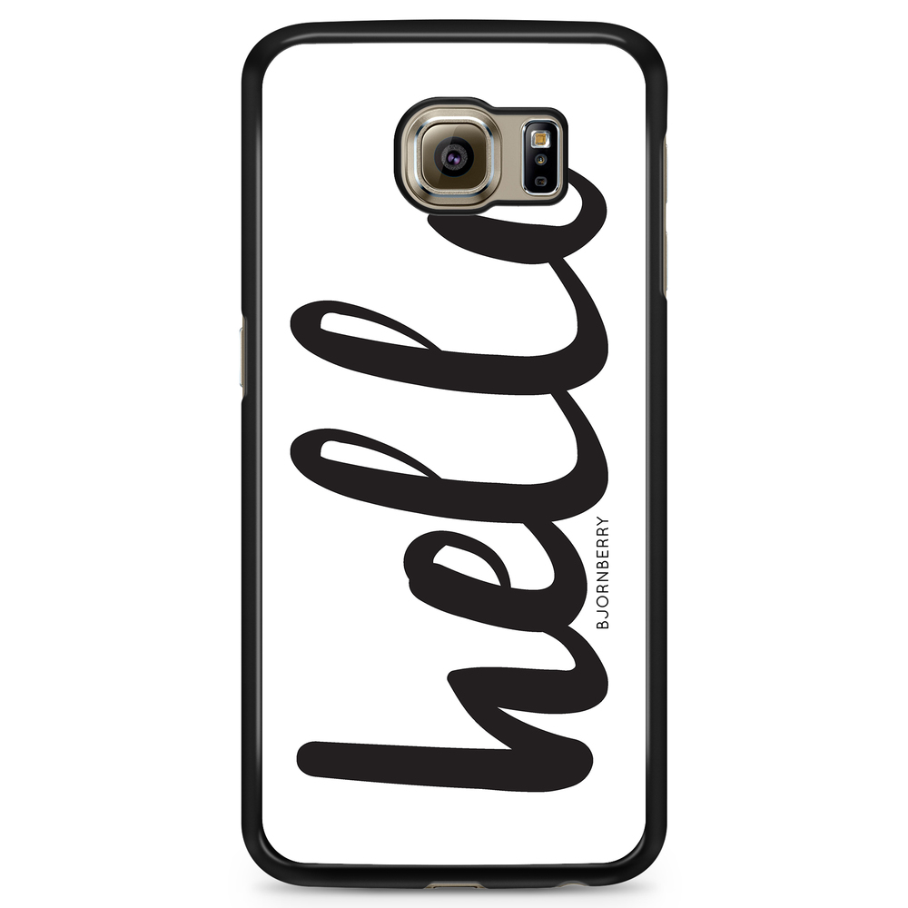 Samsung Galaxy S6 Edge+ Case - Hello Black