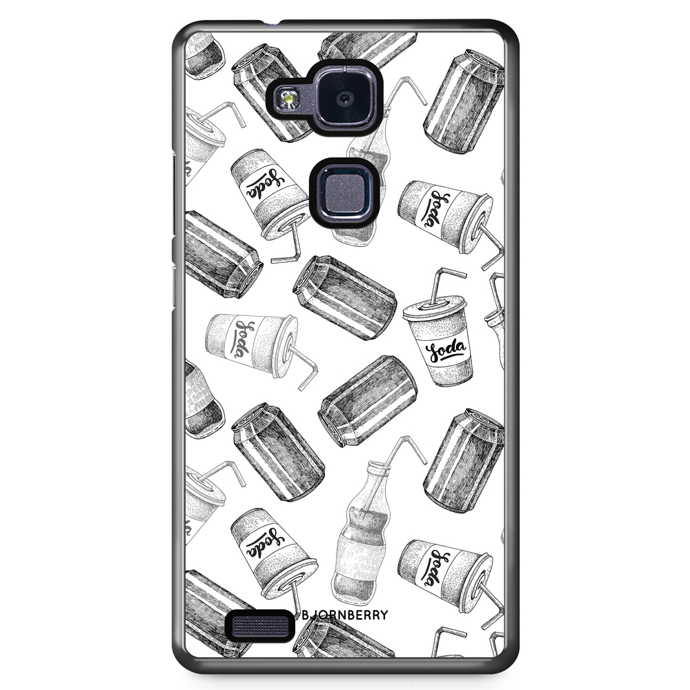 Huawei Honor 5X Case - Soda Black & White