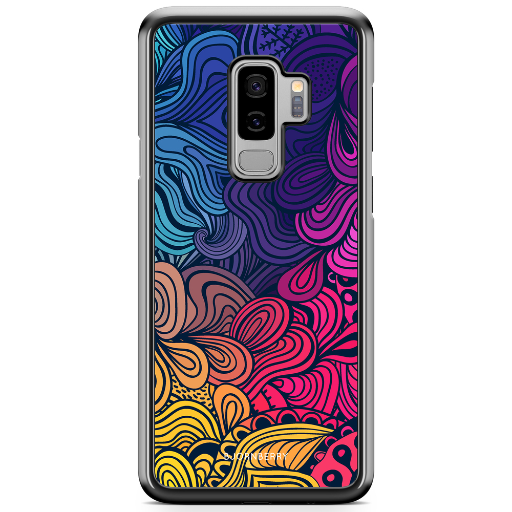Samsung Galaxy S9 Plus Case - Retro Flowers