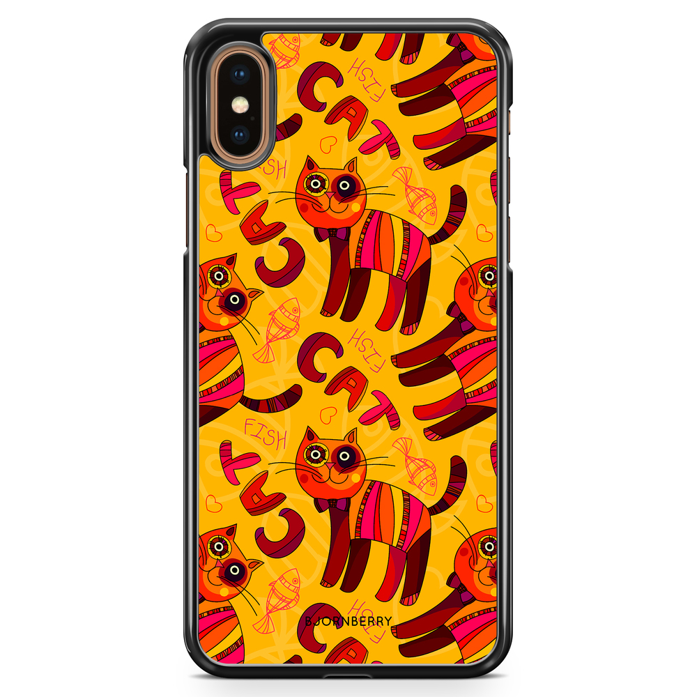iPhone XS Max Case - Cat & Fish