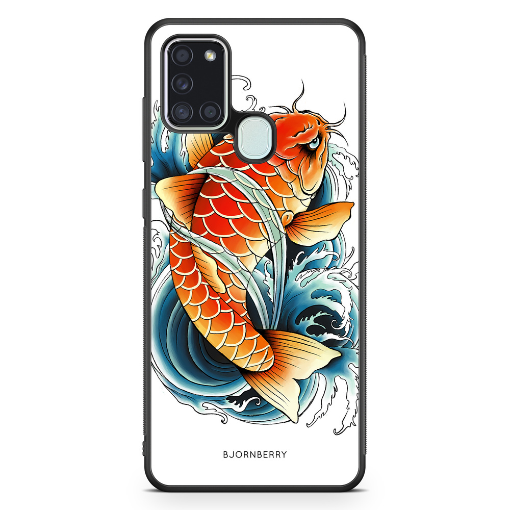Samsung Galaxy A21s Case - Koi Fish
