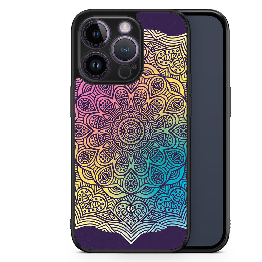 iPhone 14 Pro Case - Color Mandala
