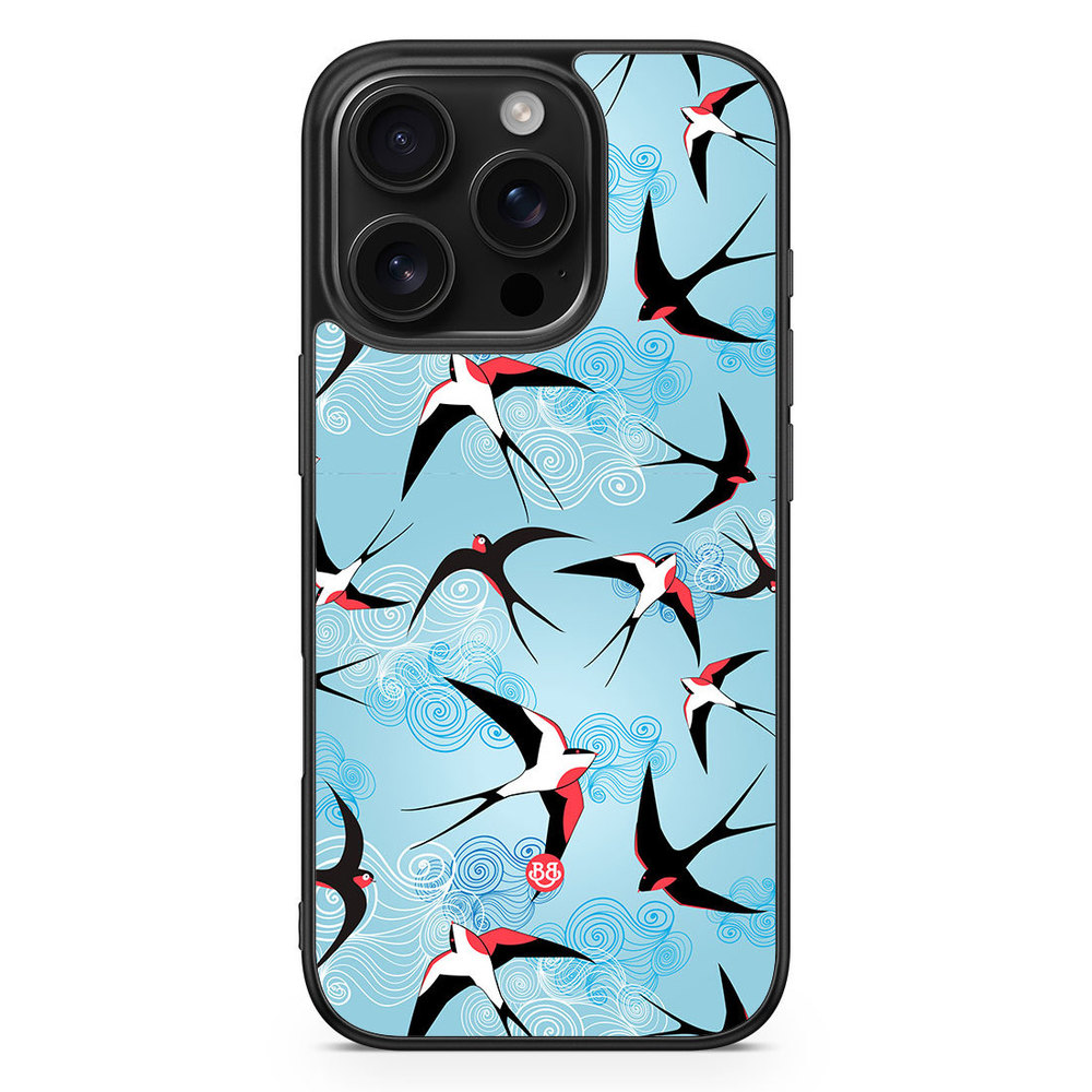 iPhone 16 Pro Case - Swallows