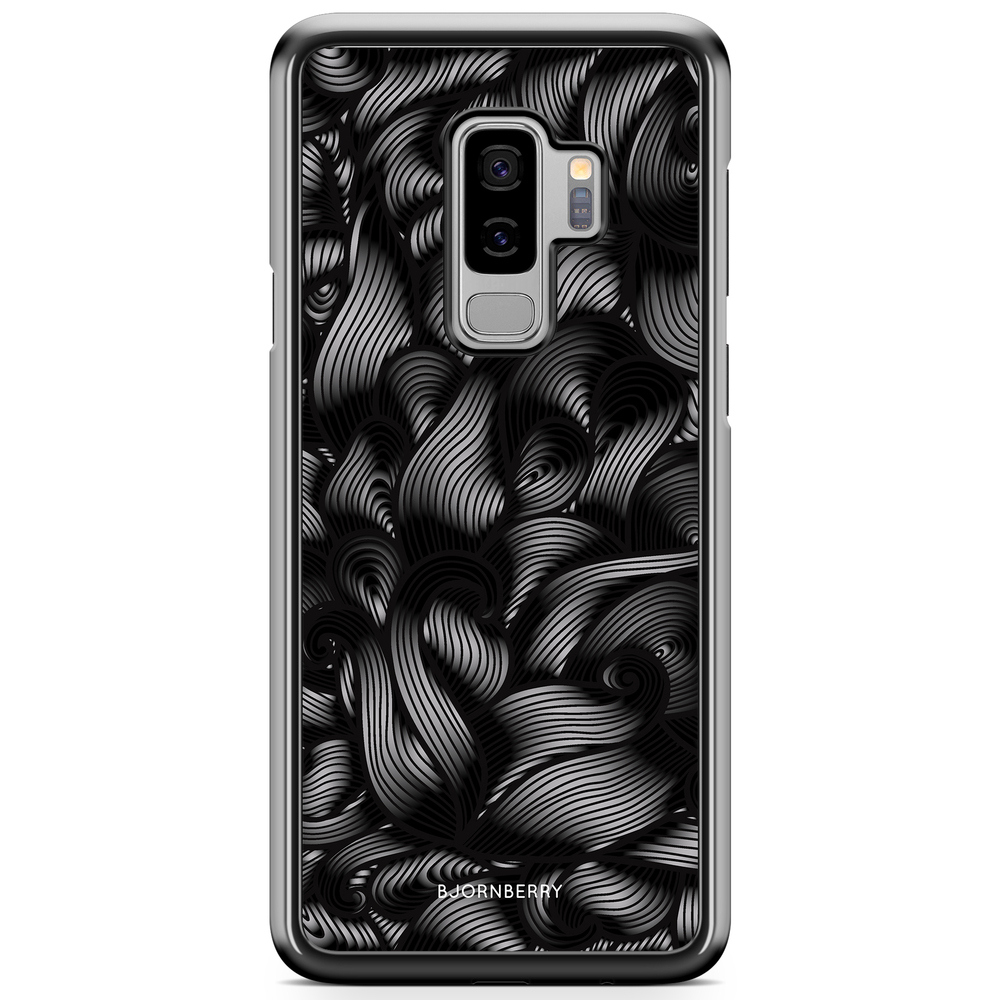 Samsung Galaxy S9 Plus Case - Black Waves