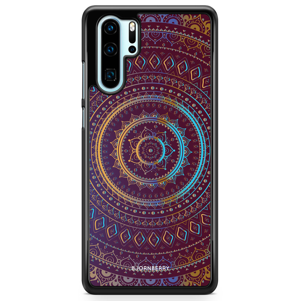 Huawei P30 Pro Case - Purple Mandala