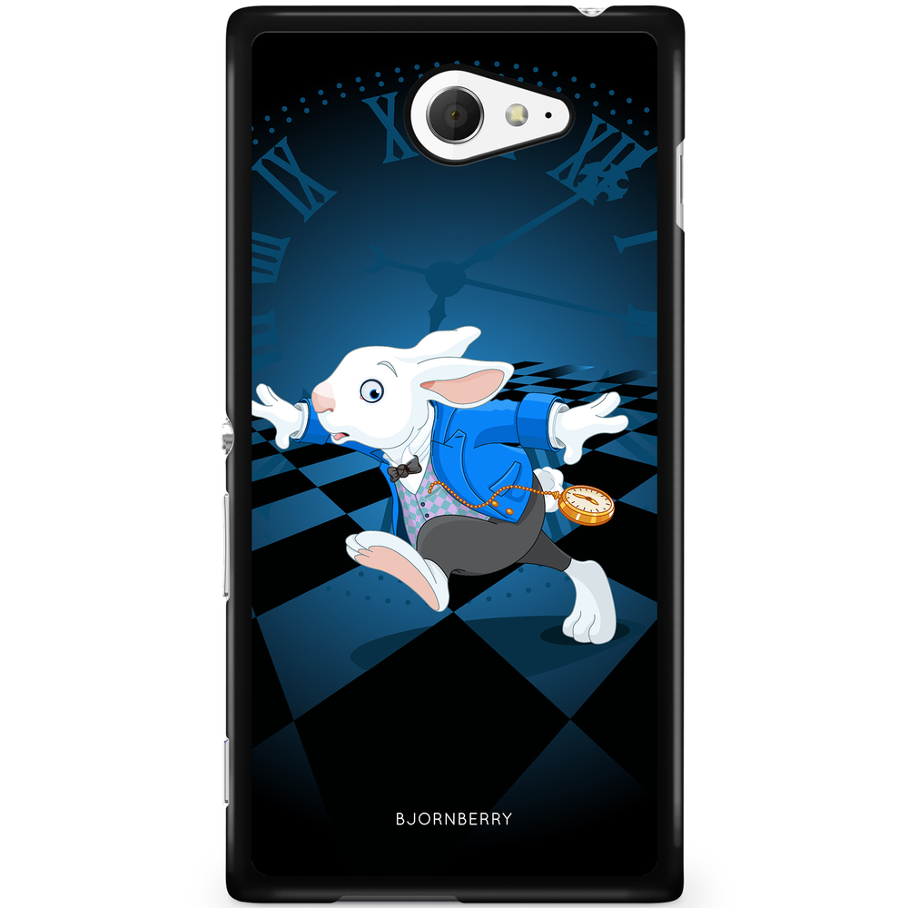Sony Xperia M2 Aqua Case - White Rabbit