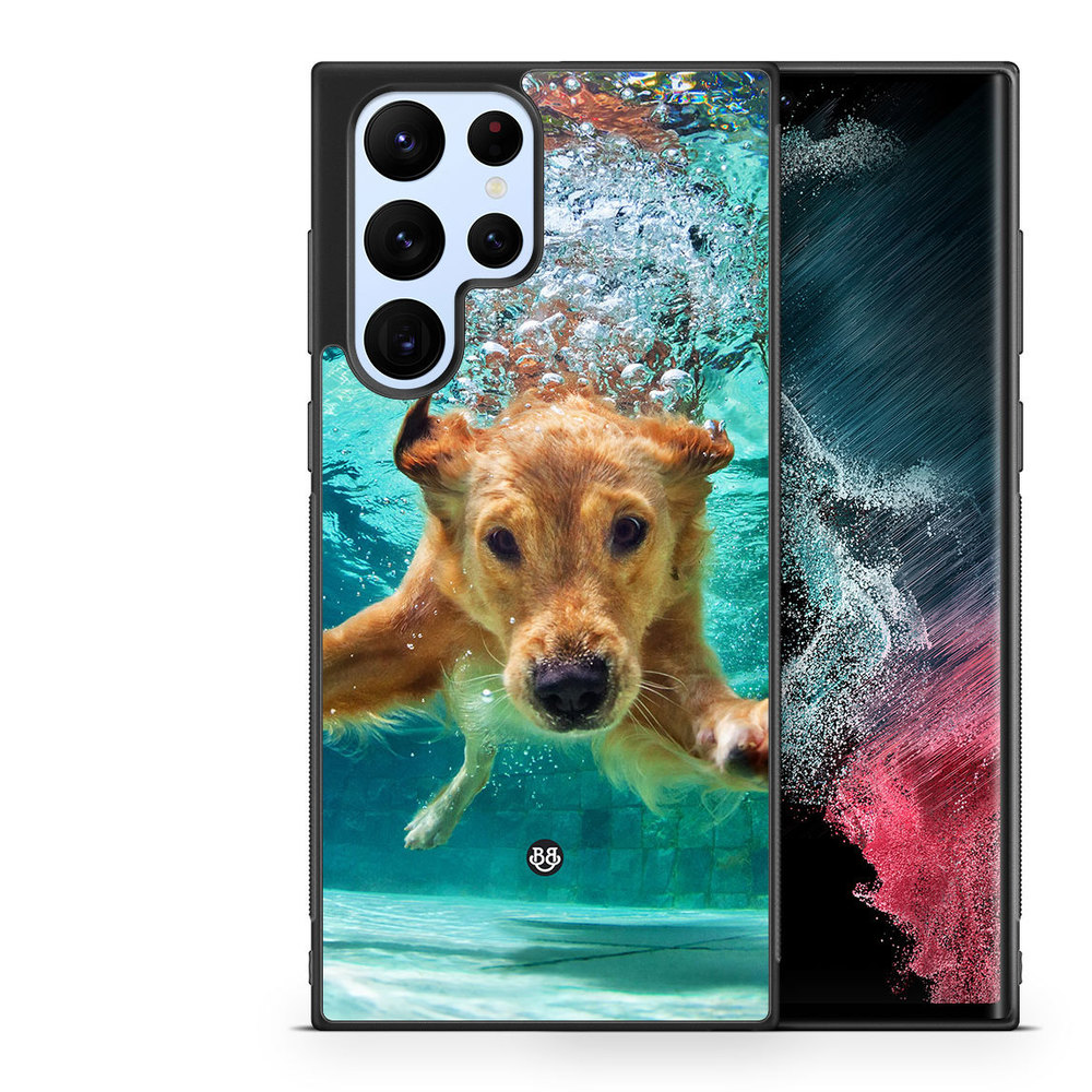 Samsung Galaxy S23 Ultra 5G Case - Dog Underwater