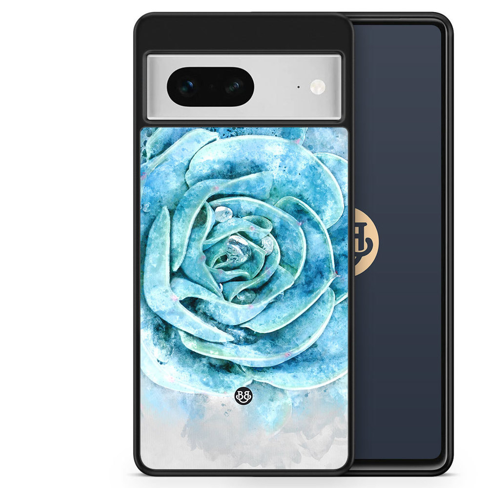 Google Pixel 7 Case - Blue Cactus