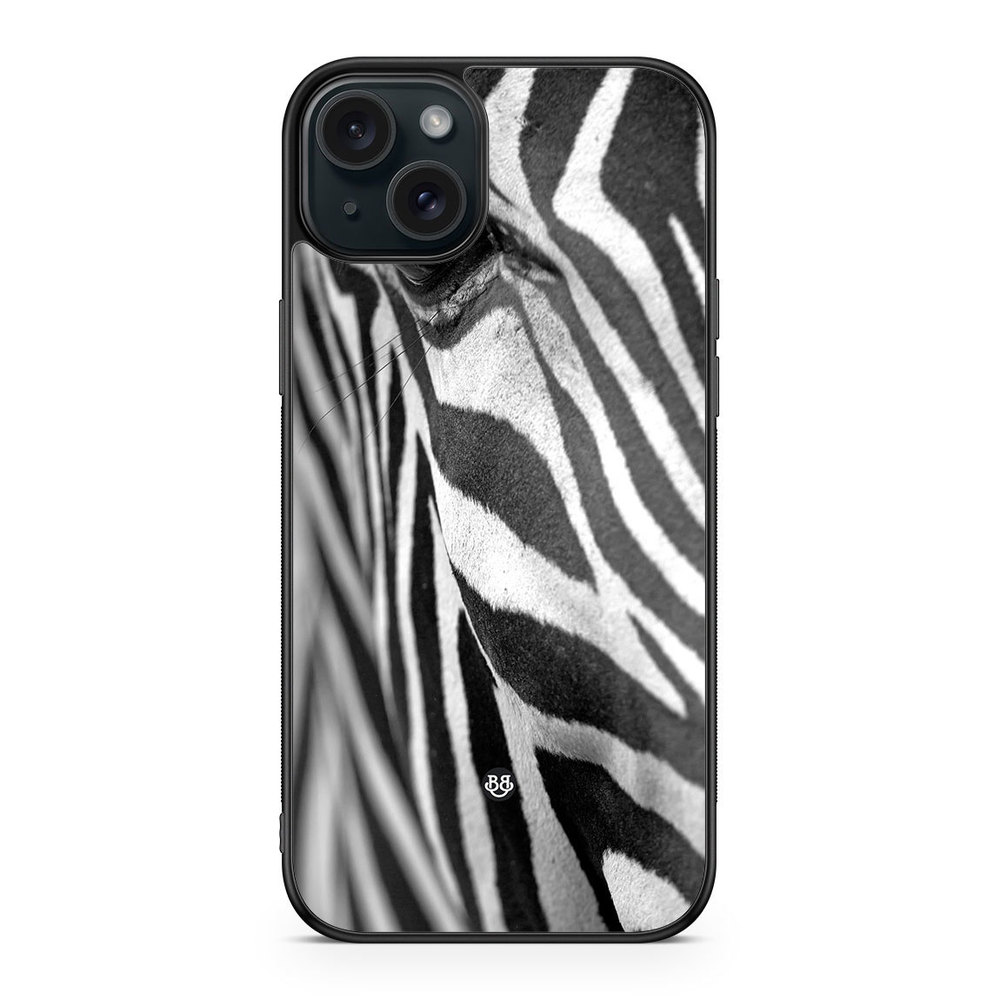 iPhone 15 Plus Case - Zebra Eye