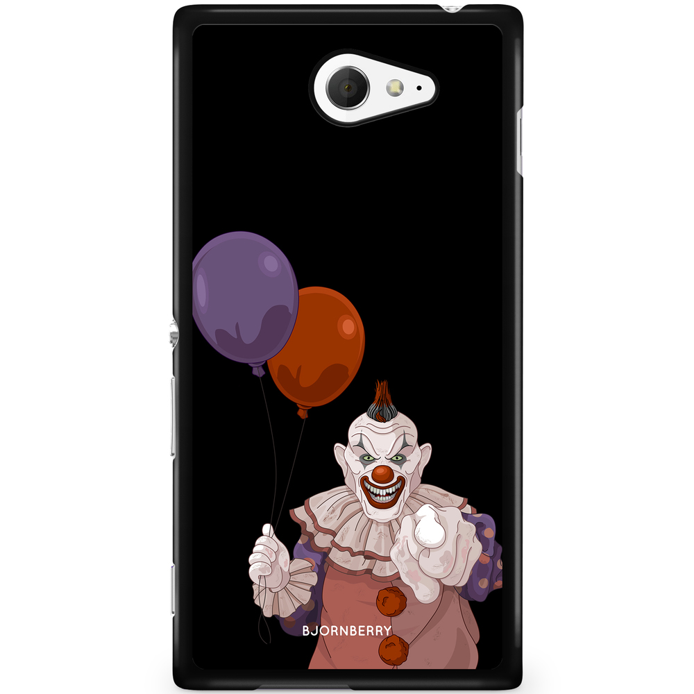 Sony Xperia M2 Aqua Case - Scary Clown