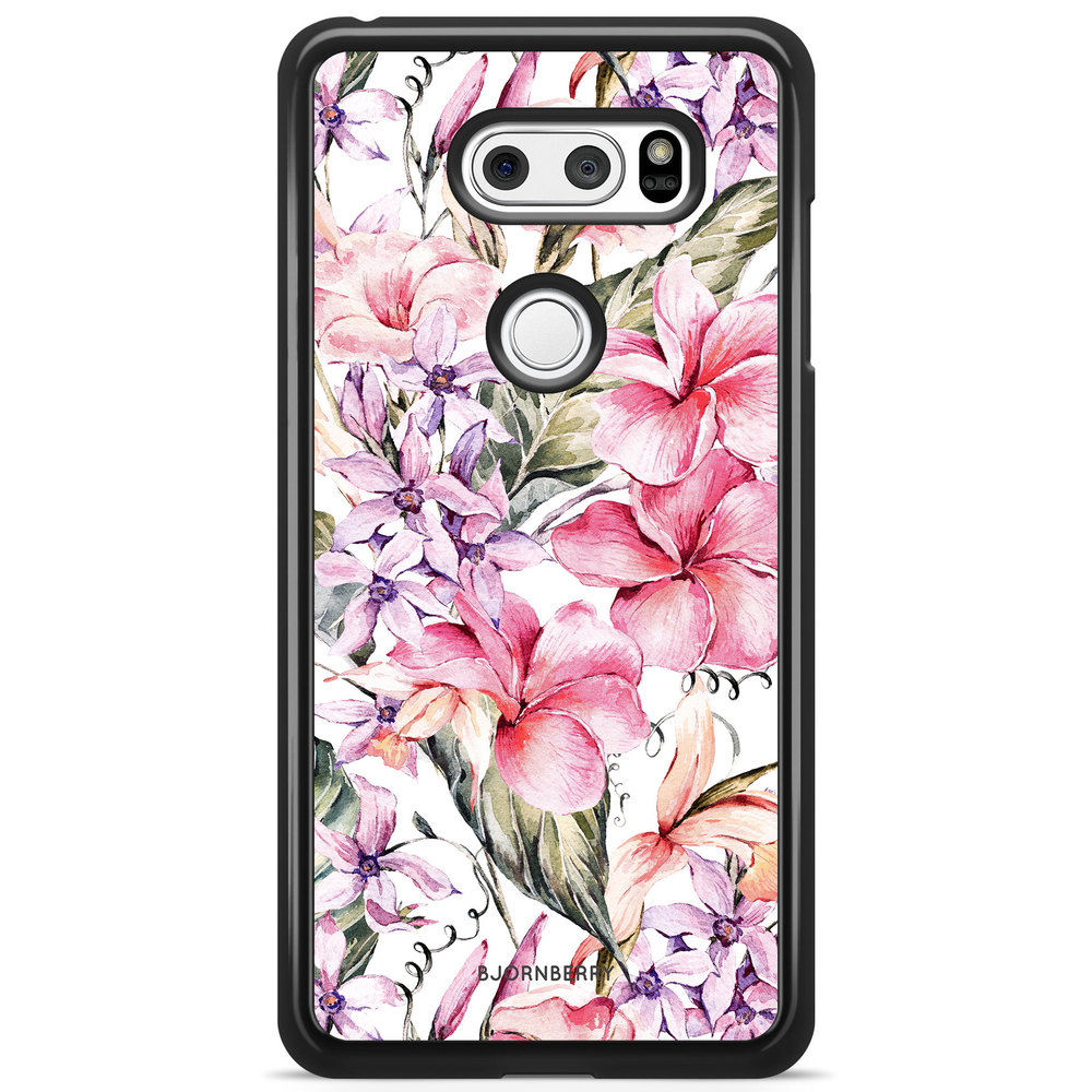 LG V30 Case - Watercolor Flowers