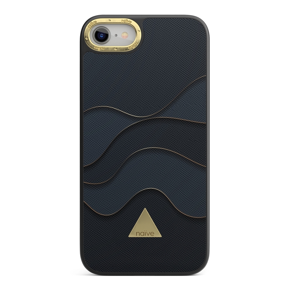 Naive iPhone 8/SE (2020) Case - Golden Waves