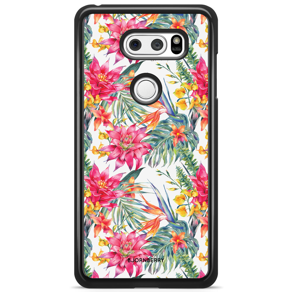 LG V30 Skal - Exotiska Blommor