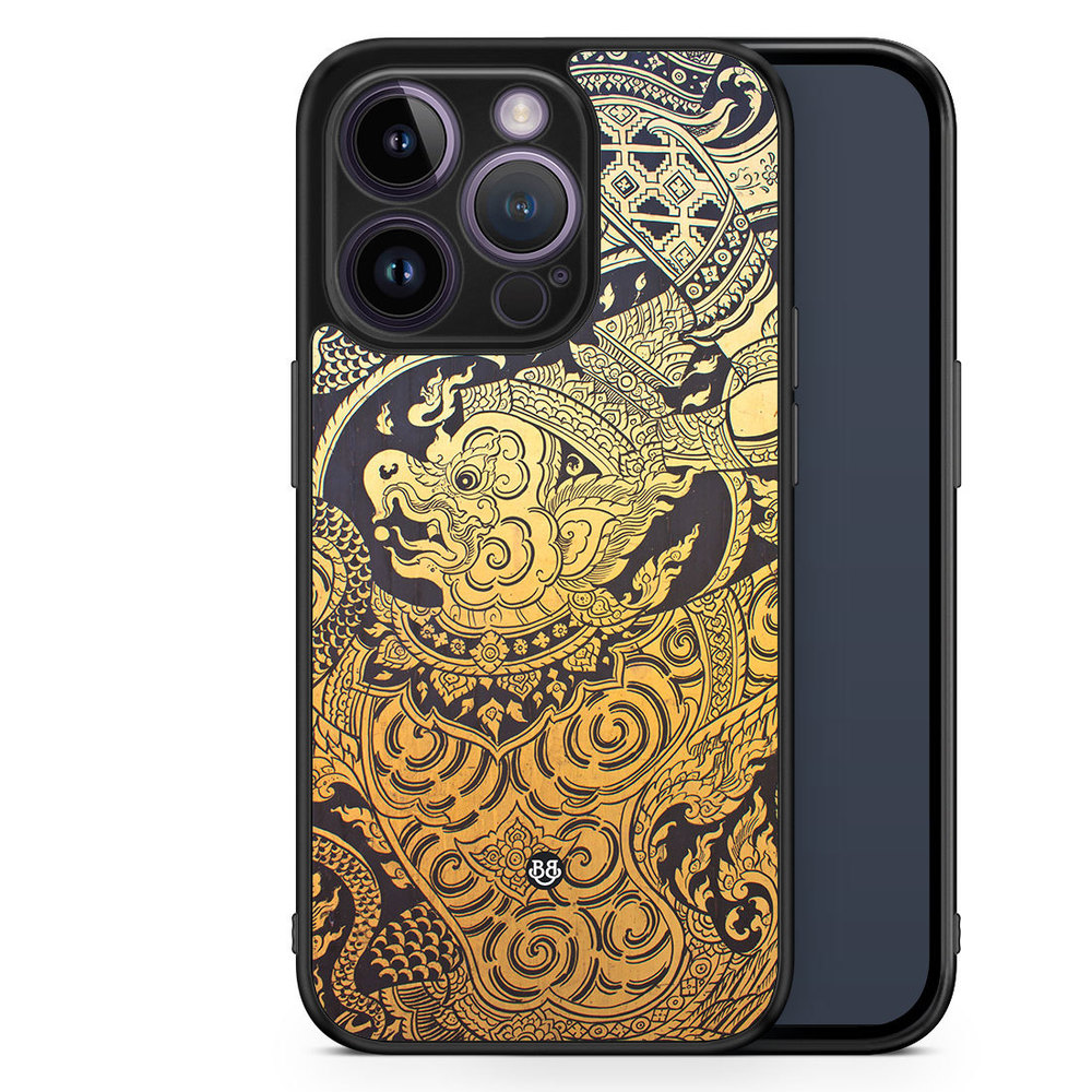 iPhone 14 Pro Case - Gold Thai