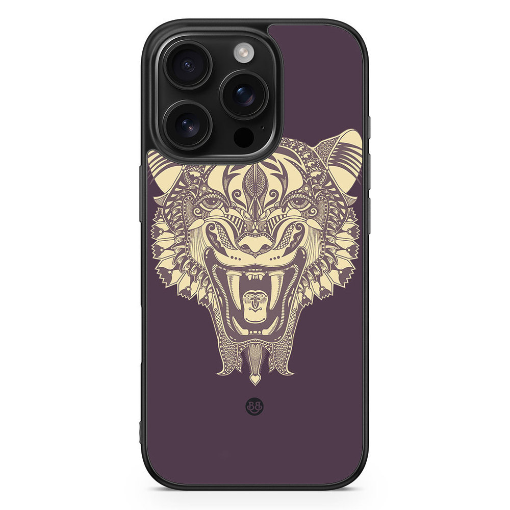iPhone 16 Pro Case - Mandala Panther