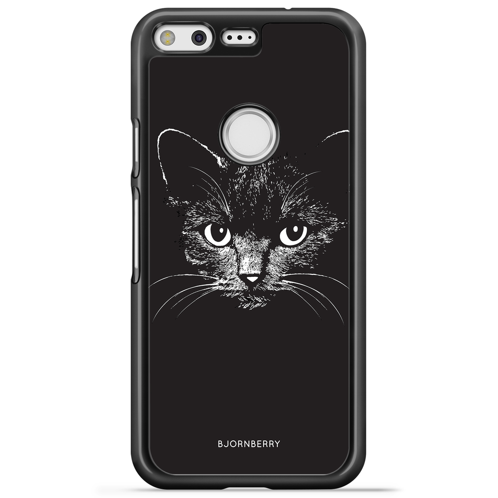 Google Pixel Case - Black/White Cat