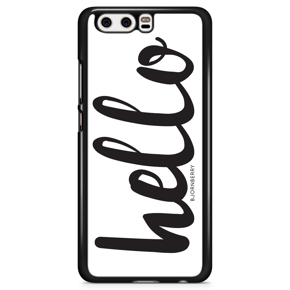 Huawei P10 Plus Case - Hello Black