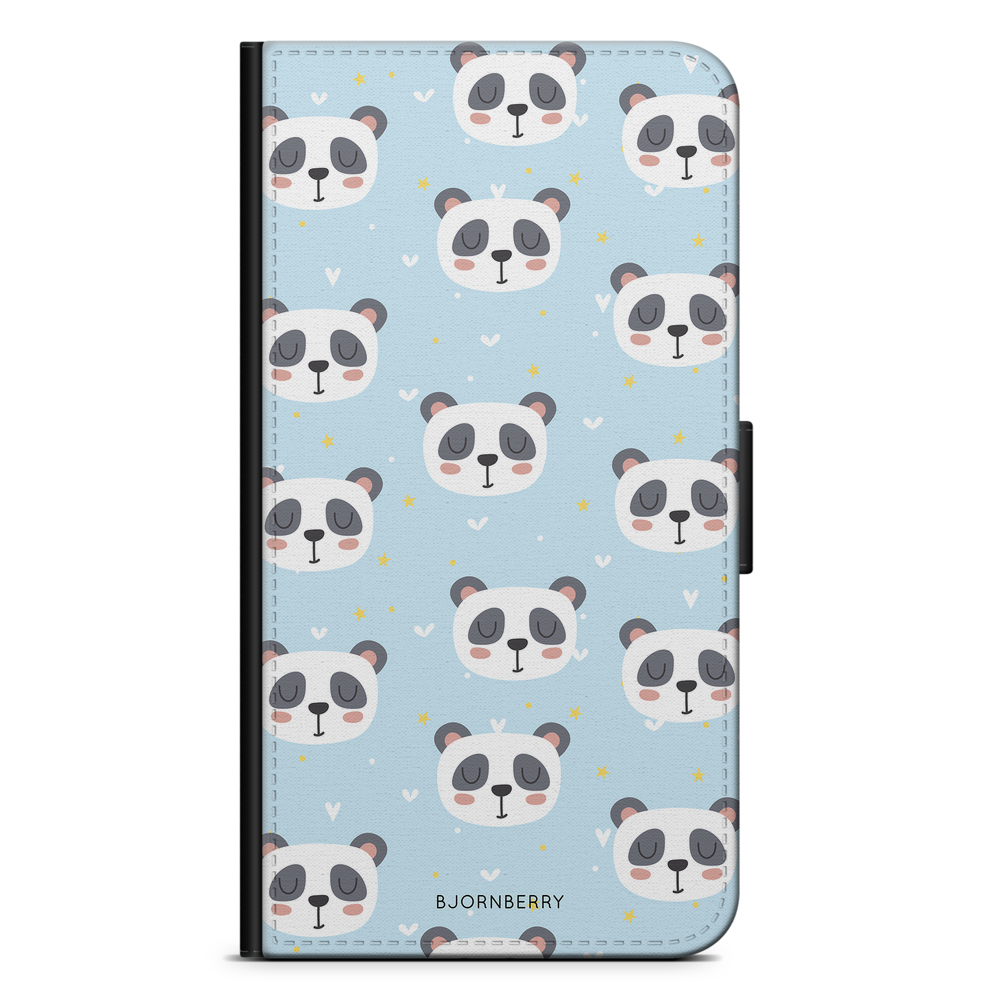 Sony Xperia XA2 Ultra Wallet Case  - Panda Pattern