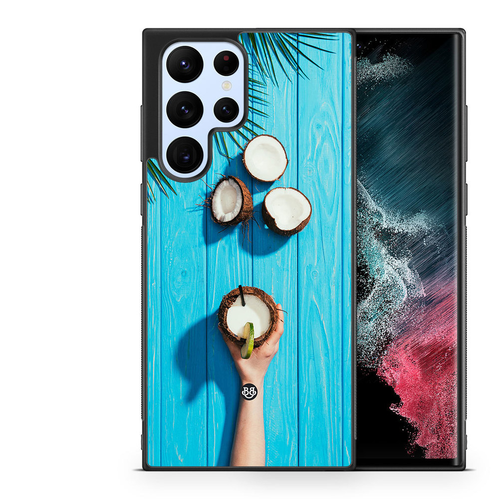 Samsung Galaxy S23 Ultra 5G Case - Coconut Drink