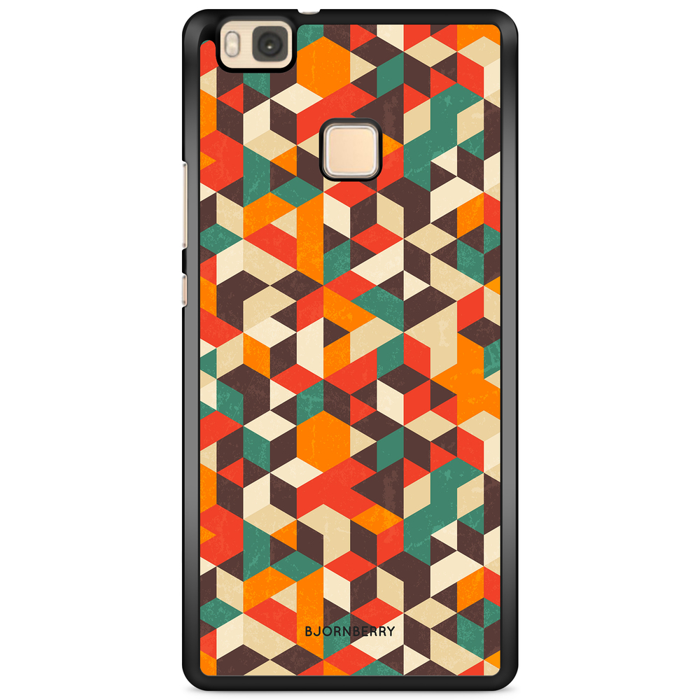 Huawei P9 Lite Case - Retro Geometric