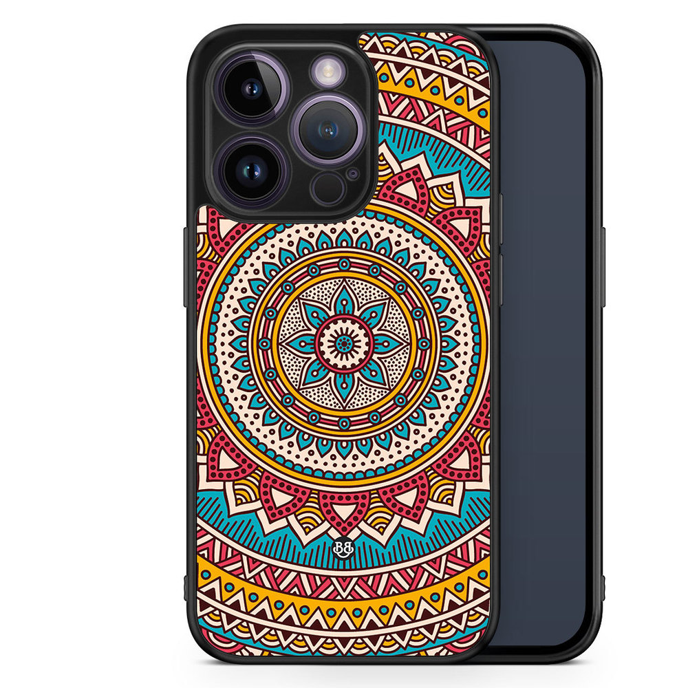 iPhone 14 Pro Case - Mandala Pattern
