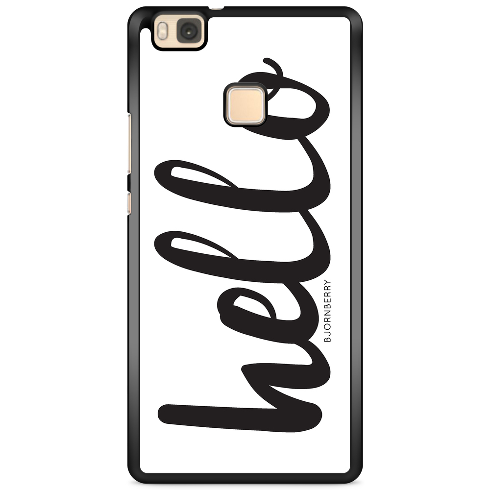 Huawei P9 Lite Case - Hello Black
