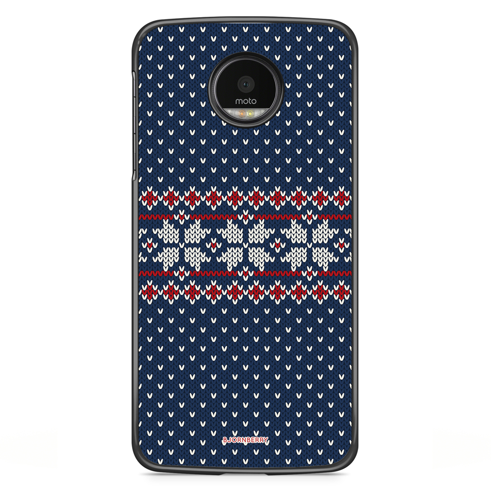 Motorola Moto G5S Plus Skal - Stickad Jul