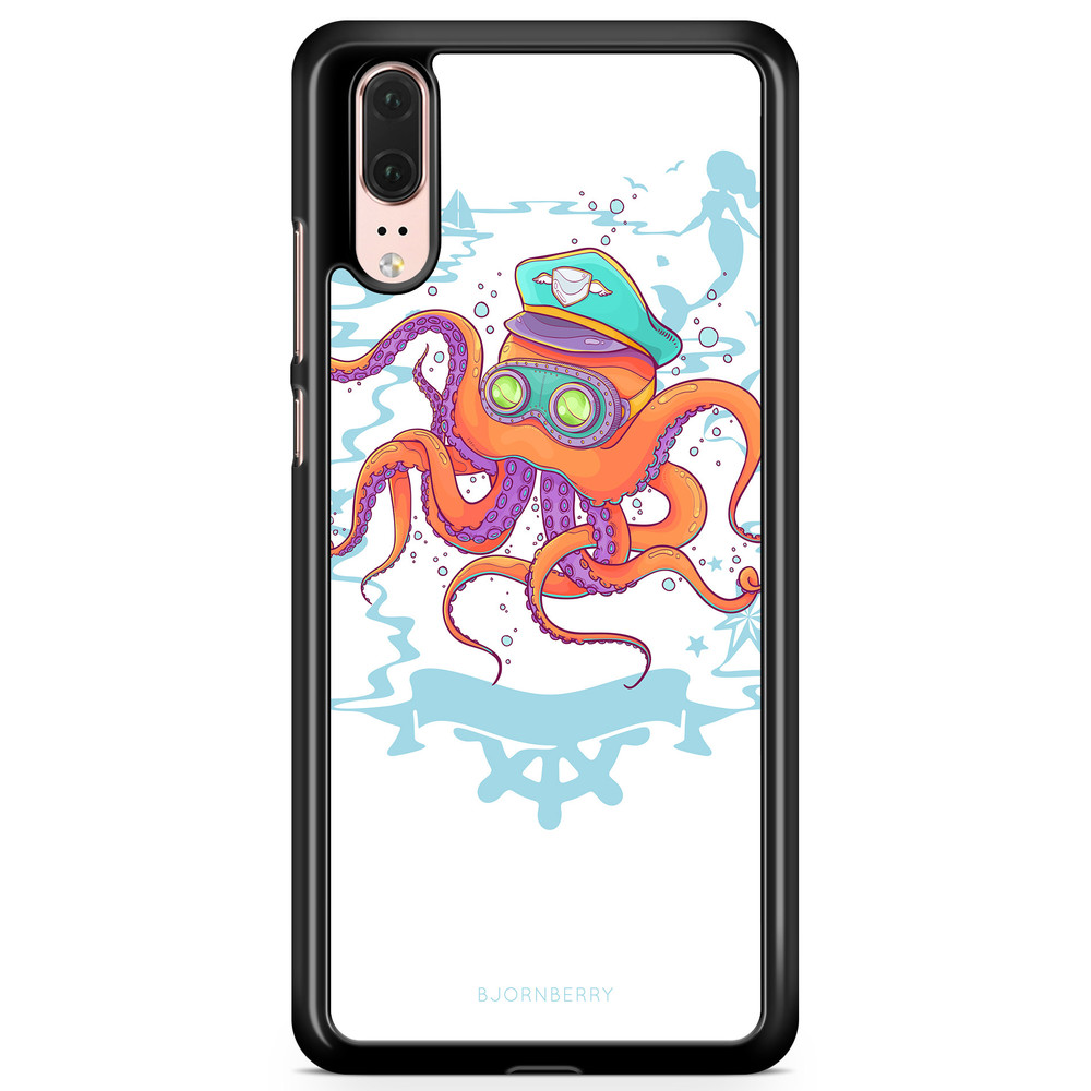 Huawei P20 Case - Captain Octopus