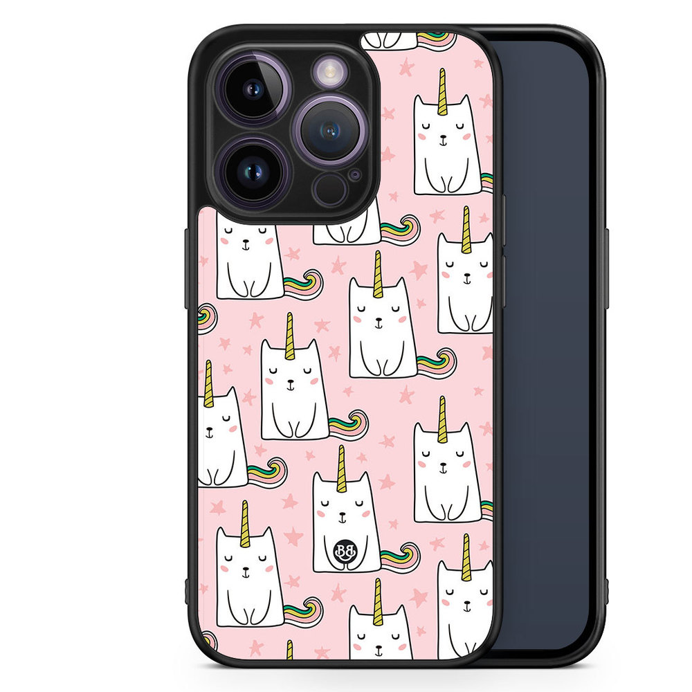 iPhone 14 Pro Case - Cat Unicorn