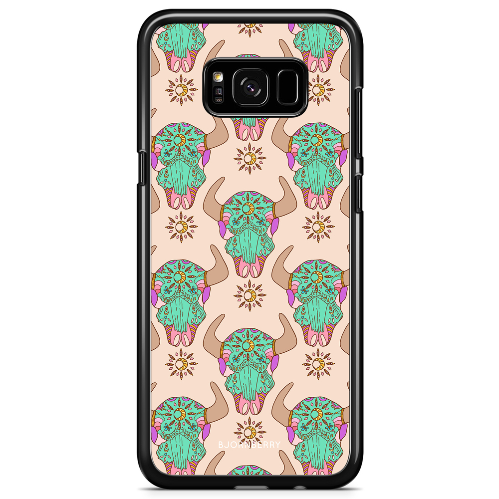 Samsung Galaxy S8 Plus Case - Beautiful Skulls