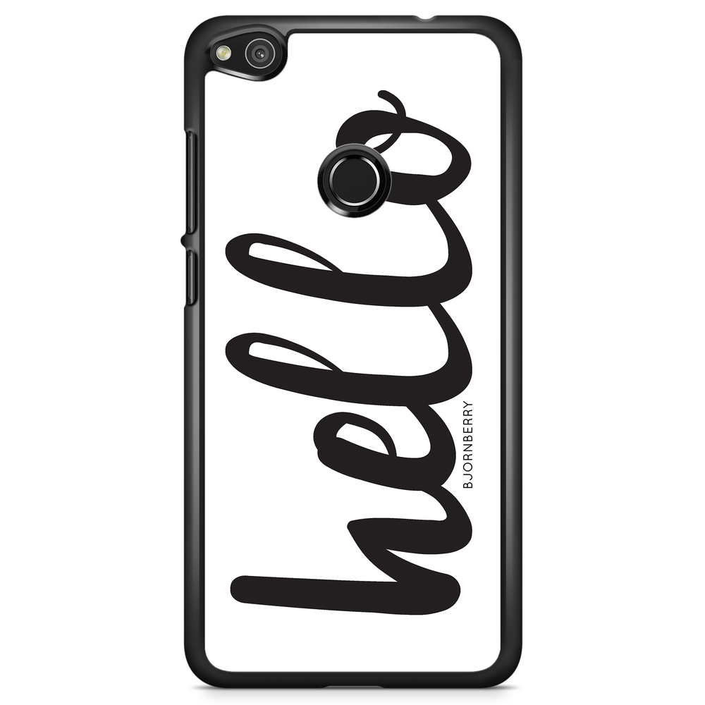 Huawei Honor 8 Lite Case - Hello Black