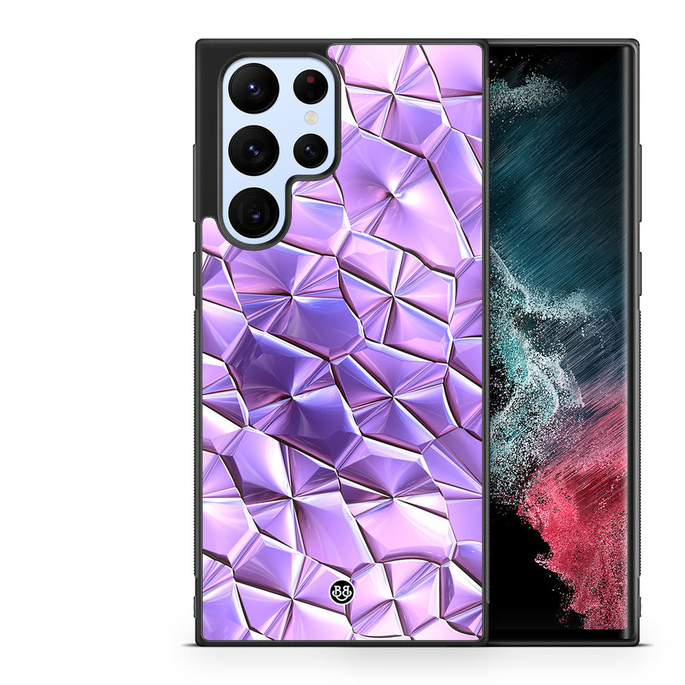 Samsung Galaxy S23 Ultra 5G Case - Purple Crystal