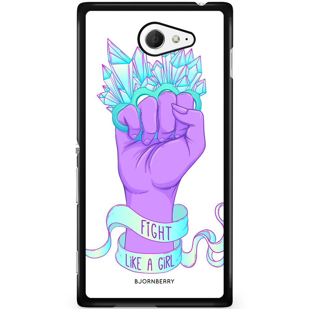 Sony Xperia M2 Aqua Case - Fight Like A Girl
