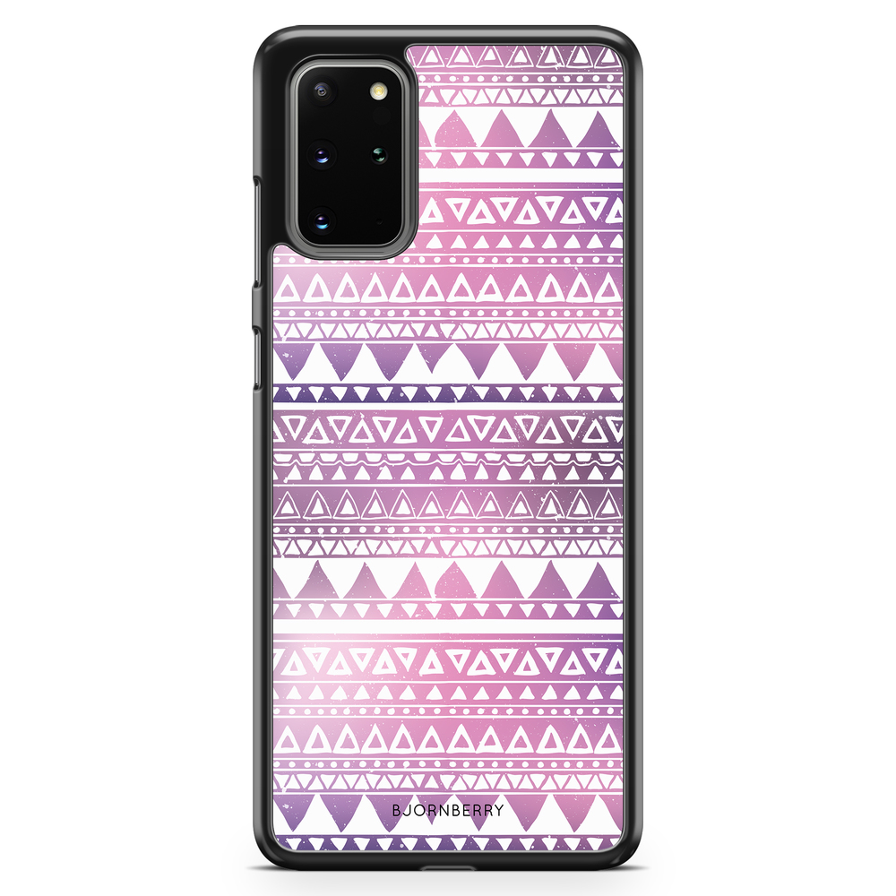 Samsung Galaxy S20 Plus Case - Purple Aztec