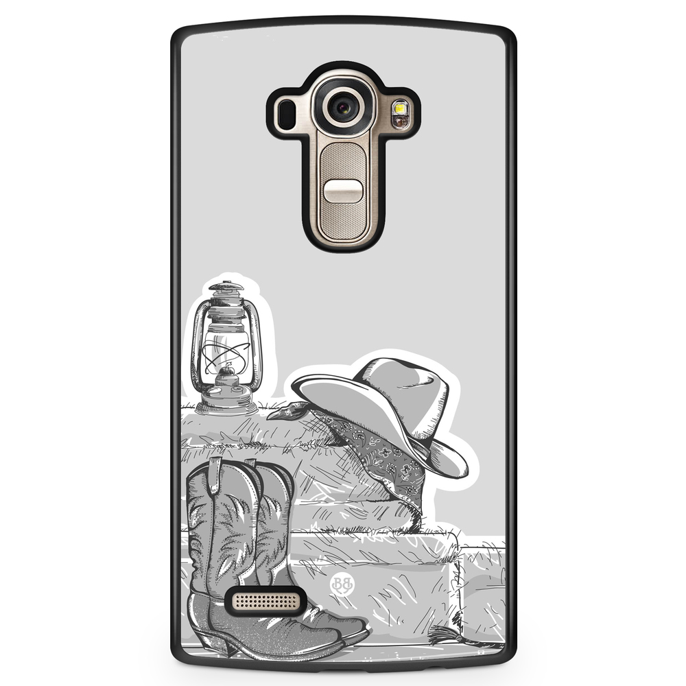LG G4 Case - Western Black/White