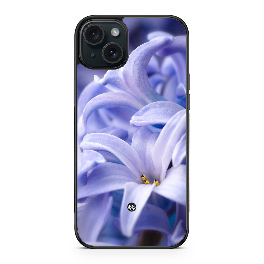 iPhone 15 Plus Case - Blue Flower
