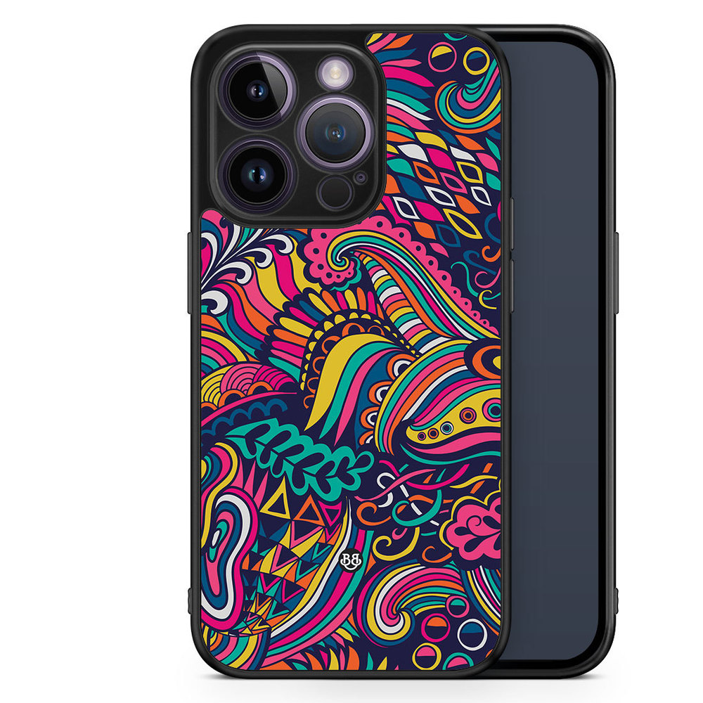 iPhone 14 Pro Case - Abstract Floral