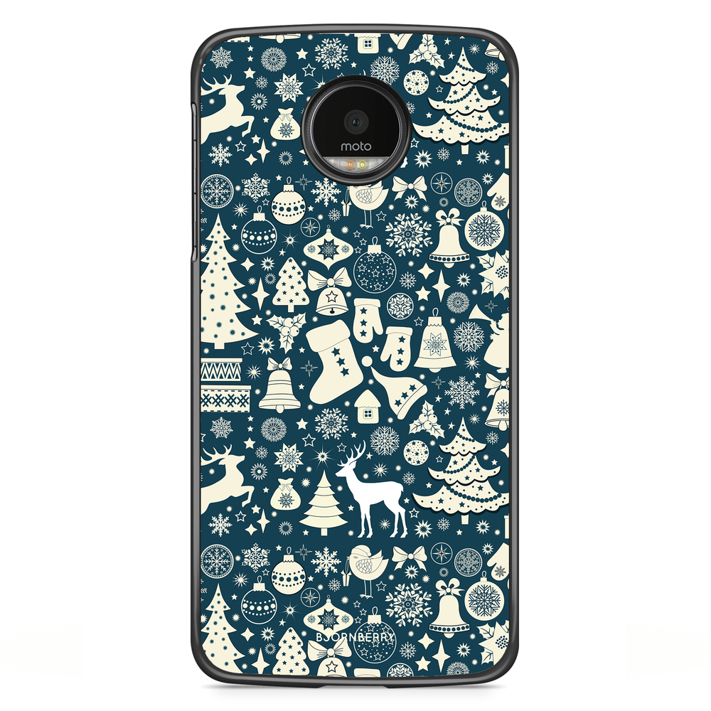 Motorola Moto G5S Plus Case - Reindeers & Spruces