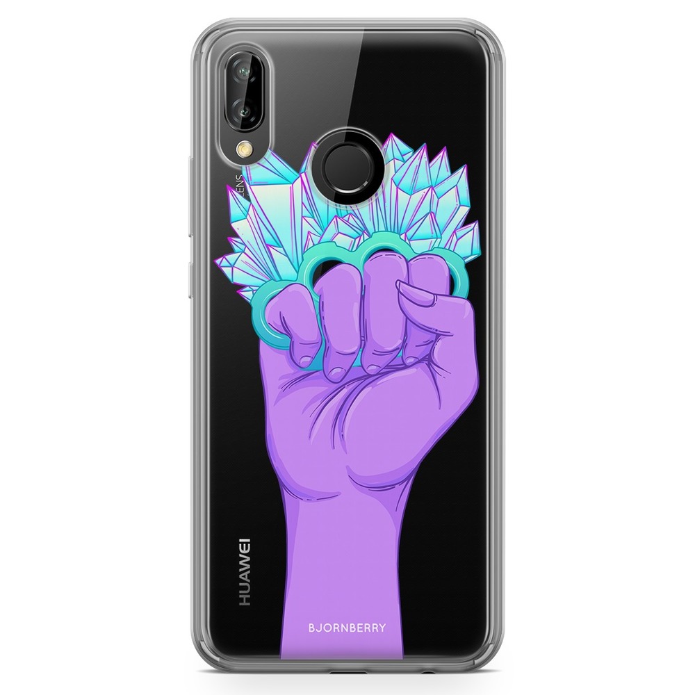 Huawei P20 Lite Fashion Case - Crystal Knuckles