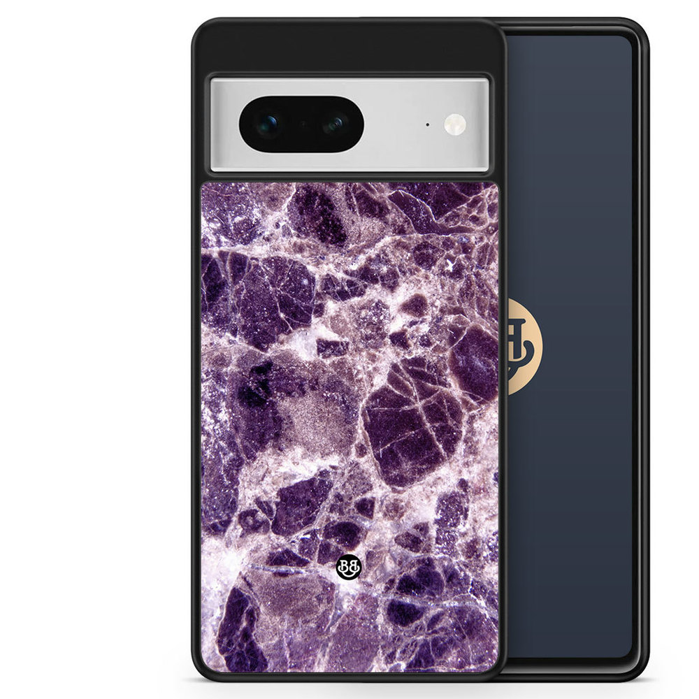 Google Pixel 7 Case - Purple Marble