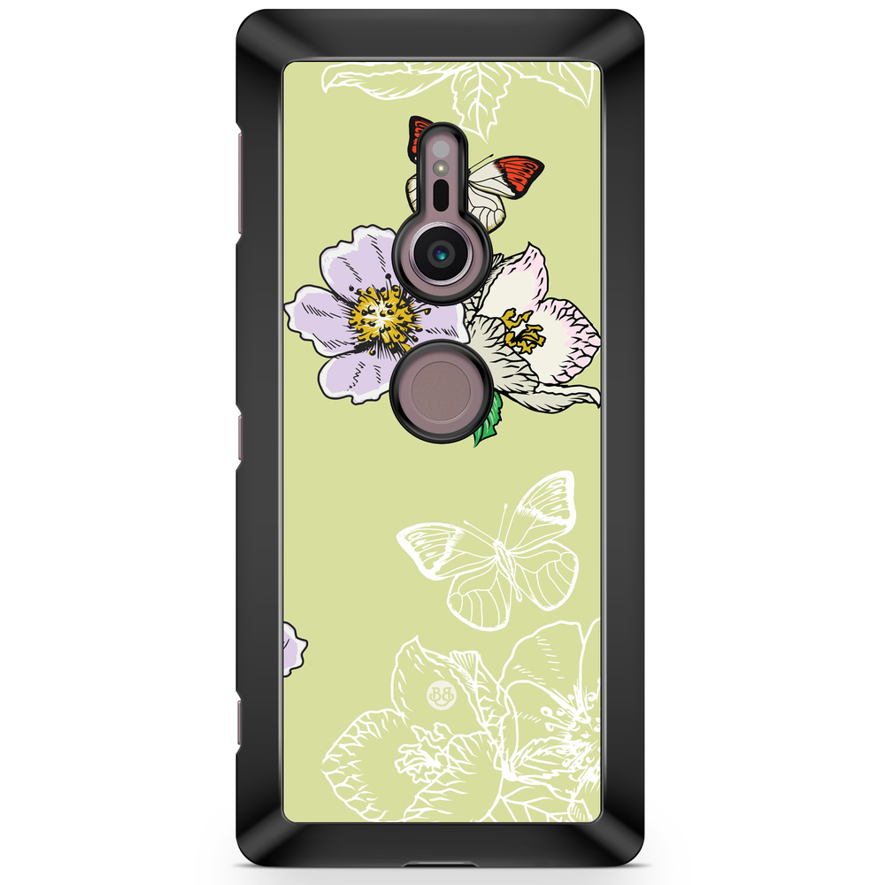 Sony Xperia XZ2 Case  - Butterfly Flower