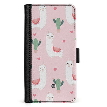 Google Pixel 9 Wallet Case - Llama Pattern