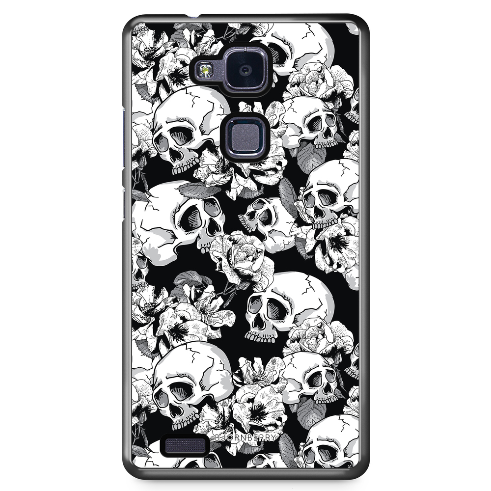 Huawei Honor 5X Case - Skull & Roses