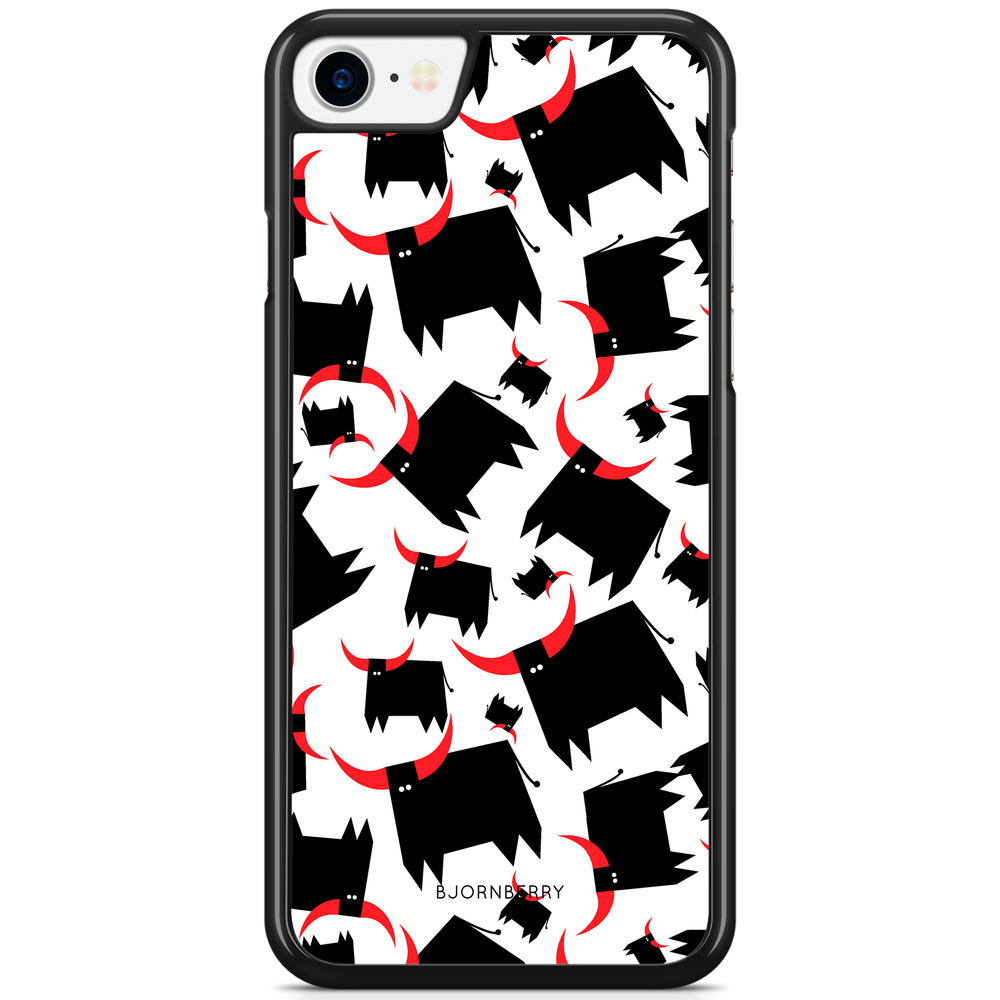iPhone 8 / iPhone SE (2022/2020) Case - Bull Red Horns