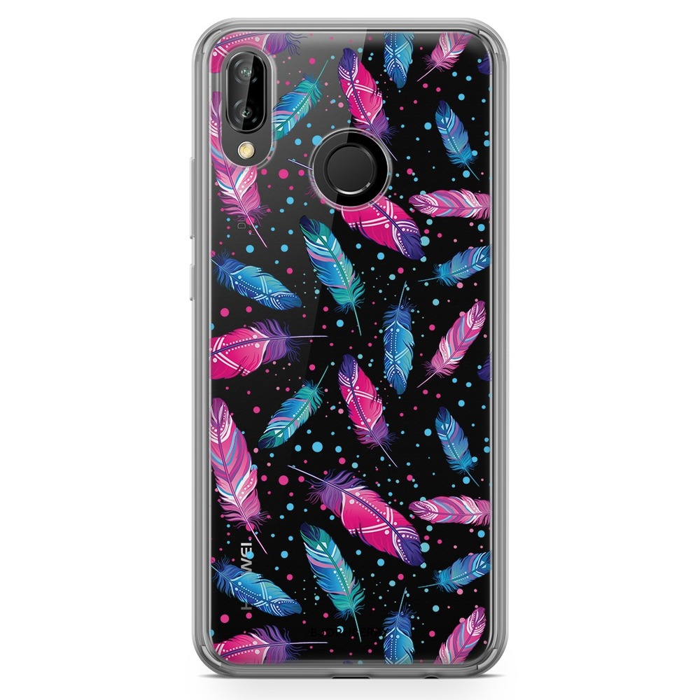 Huawei P20 Lite Fashion Case - Feathers